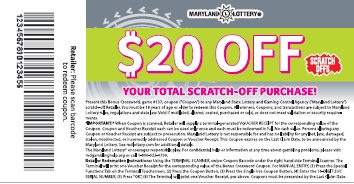Bonus Crossword - coupon example