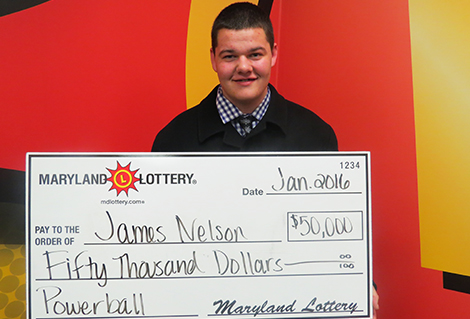 $50K Powerball James Nelson