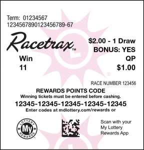 Racetrax Bonus Ticket