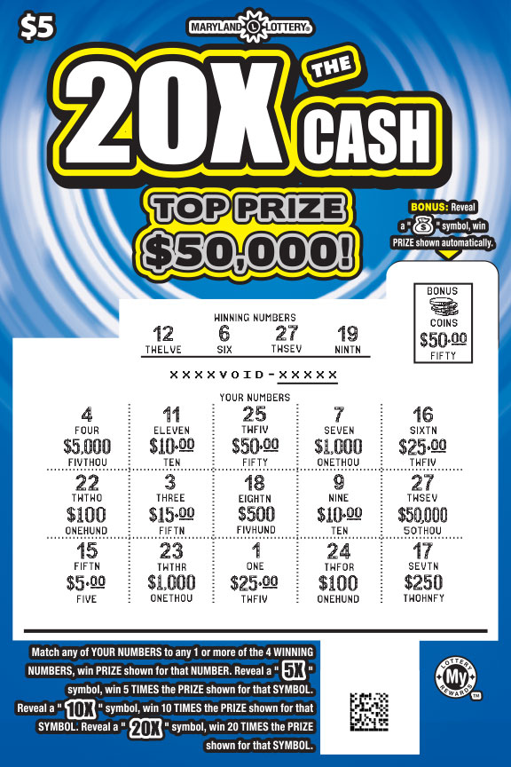 ScratchOffs Maryland Lottery