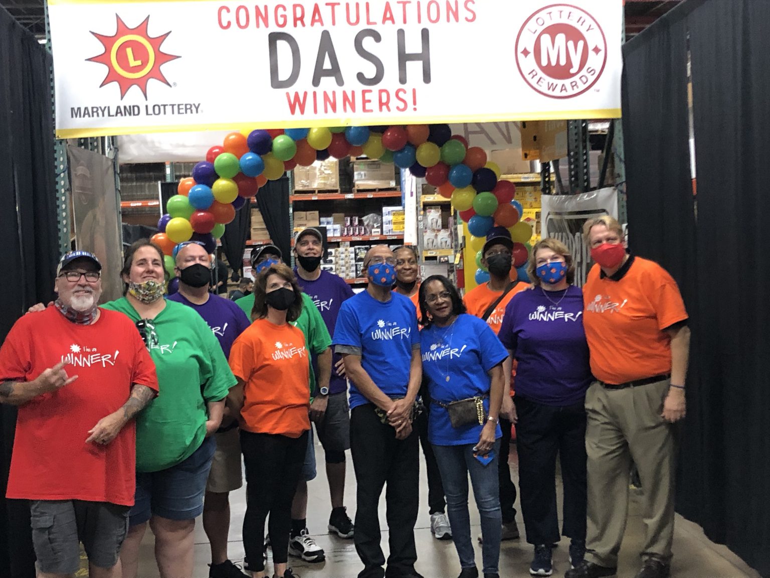 Warehouse Dash Maryland Lottery