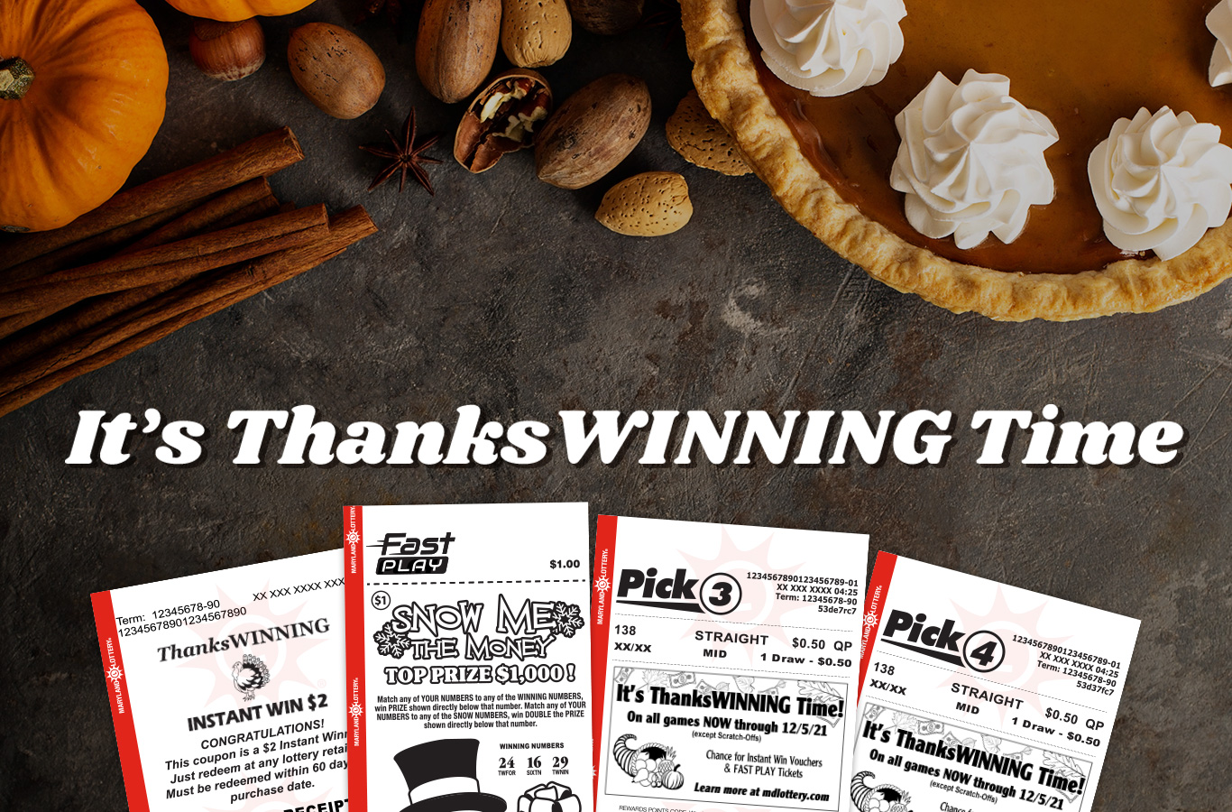 Through December 6, play any draw game for an extra chance to win!