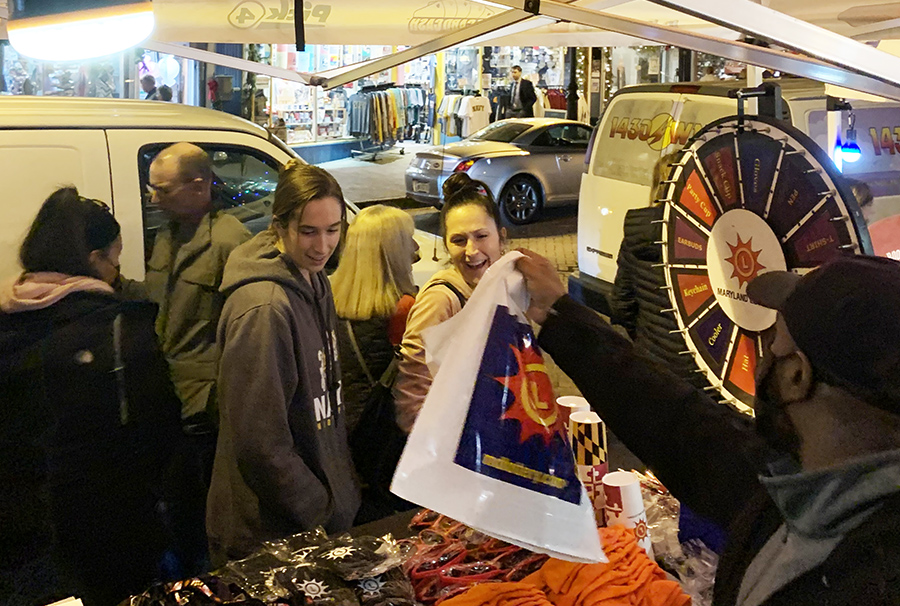 Annapolis Midnight Madness with WNAV Maryland Lottery