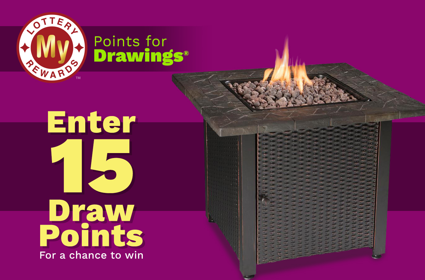 Here's your chance to win an Outdoor Fire Bowl! Enter by Sunday, June 5th.