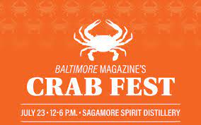 Logo for crab fest