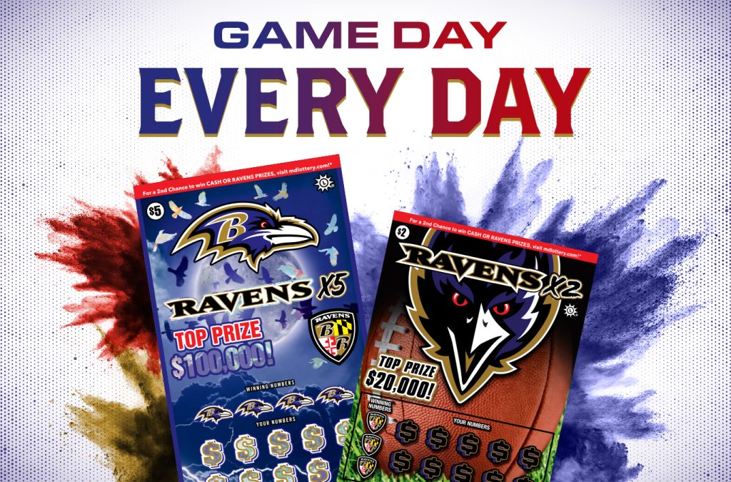Ravens-themed Scratch-offs, Second-chance Contest Set to Kick Off