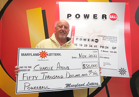 Silver Spring Man’s Loyalty to Powerball Pays off with $50,000 Prize