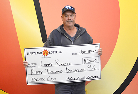 Abingdon’s Larry Rexroth Discovers Lottery Luck Again