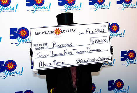 A chicken dinner purchase helped turn “Buzzsaw” of Elkridge into a $750,000 Multi-Match jackpot winner.