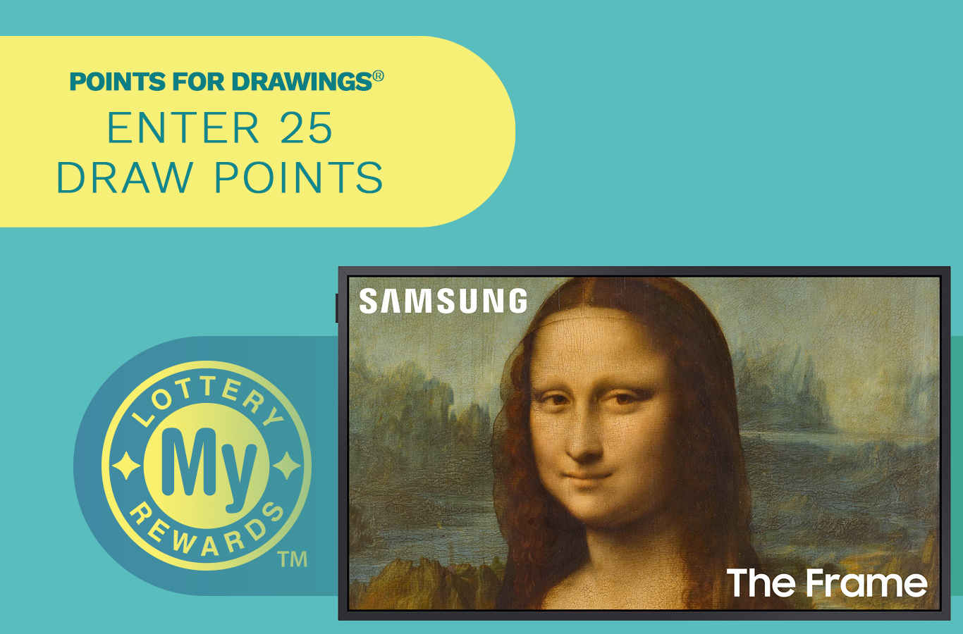 Here's your chance to win a Samsung® The Frame™ TV Bundle! Enter by Monday, April 3rd.