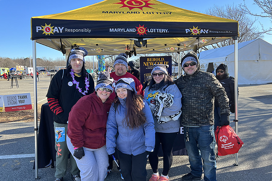 2023 MSP Polar Bear Plunge Maryland Lottery