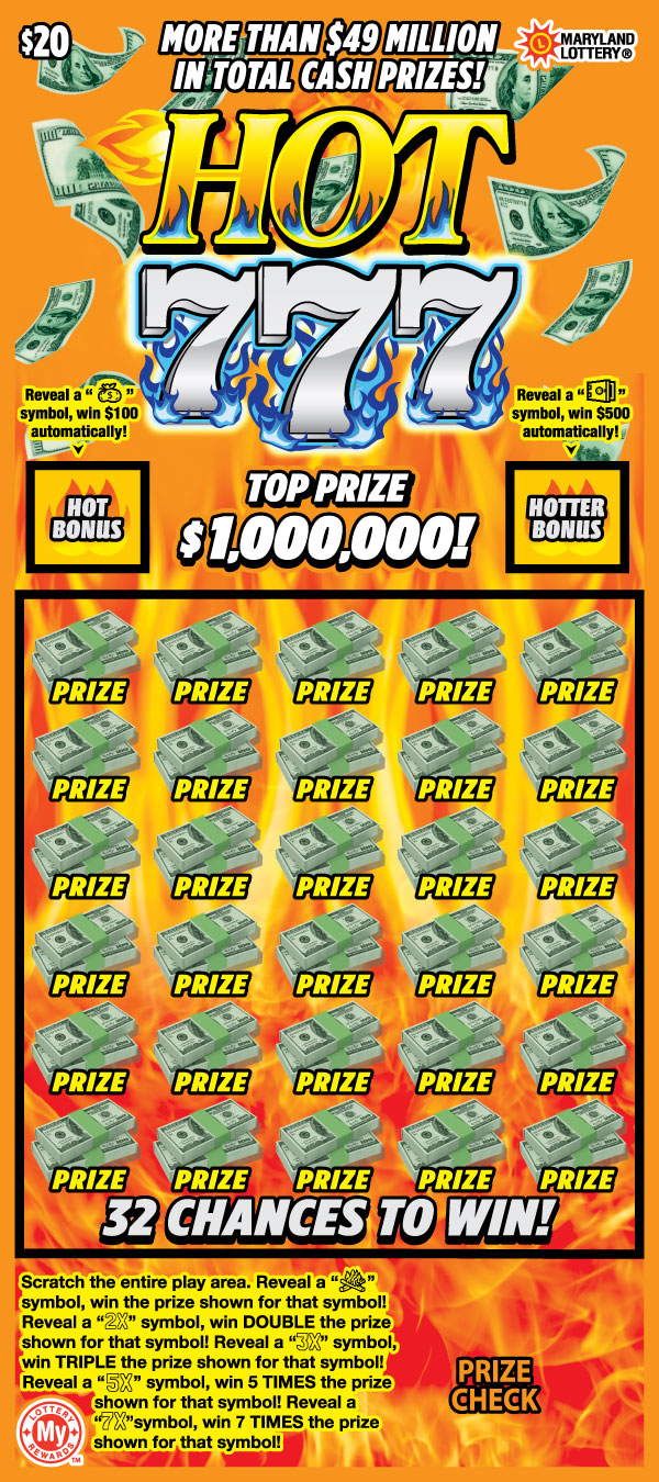 Scratch Offs Maryland Lottery
