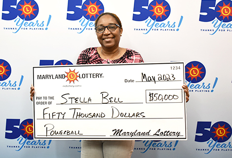 Calvert County Woman Left Speechless after $50,000 Powerball Prize