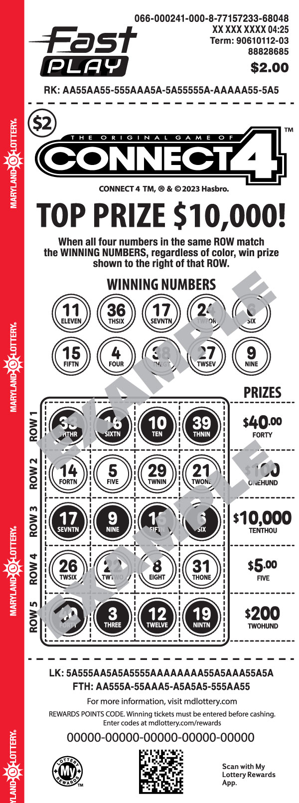 Play 4  Delaware Lottery
