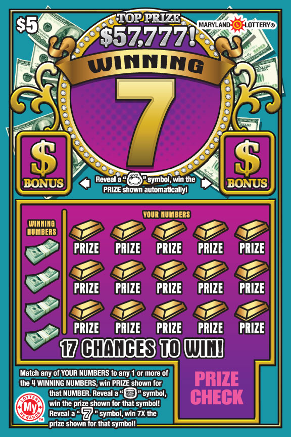 Maryland Lottery Introduces New Scratch Off Games - Montgomery Community  Media