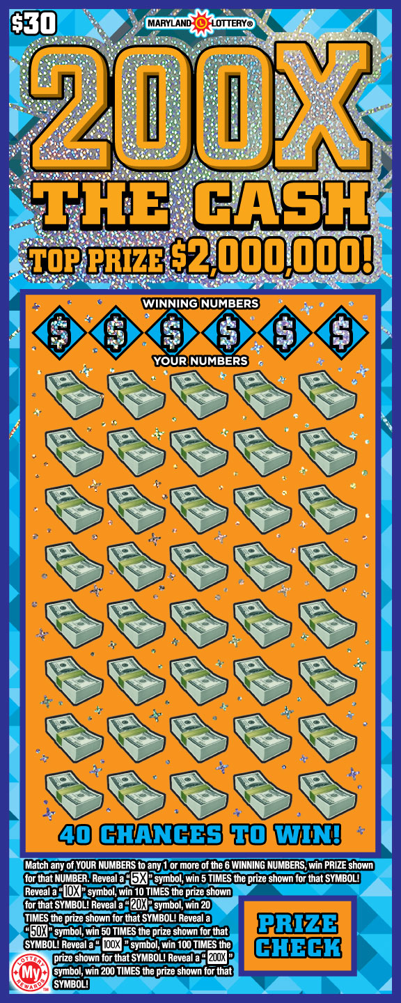 Scratch-Offs – Maryland Lottery