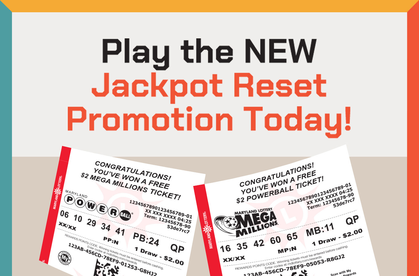 The NEW Jackpot Reset Promotion means it’s always a good time to play! Learn more about how you could randomly win a free $2 jackpot game!