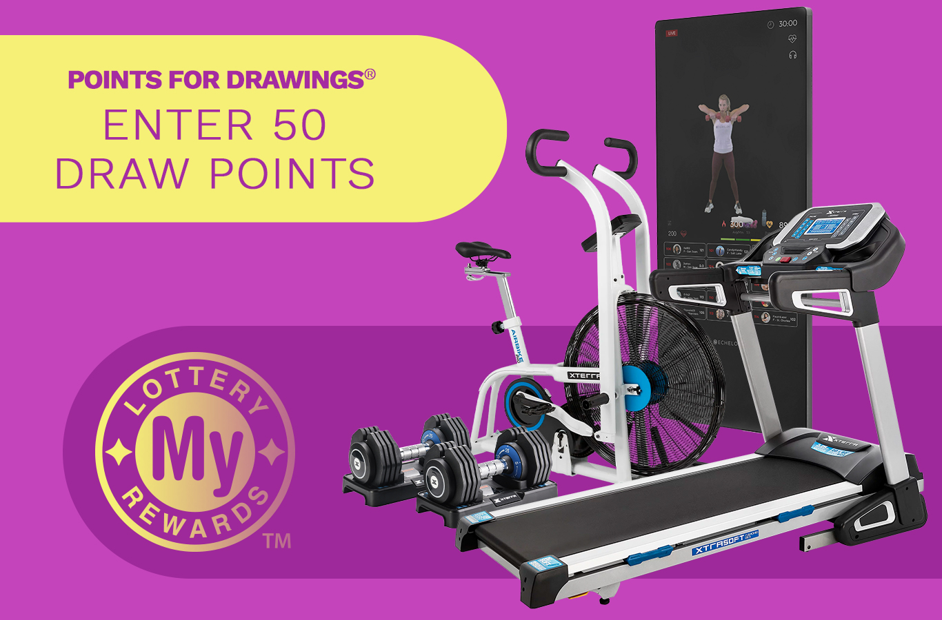 Here's your chance to win a Home Gym Package! Enter by Monday, April 1st.