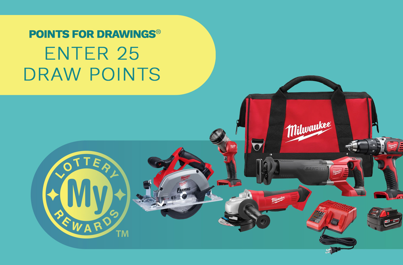 Here's your chance to win a Milwaukee® Tool Kit! Enter by Monday, April 1st.