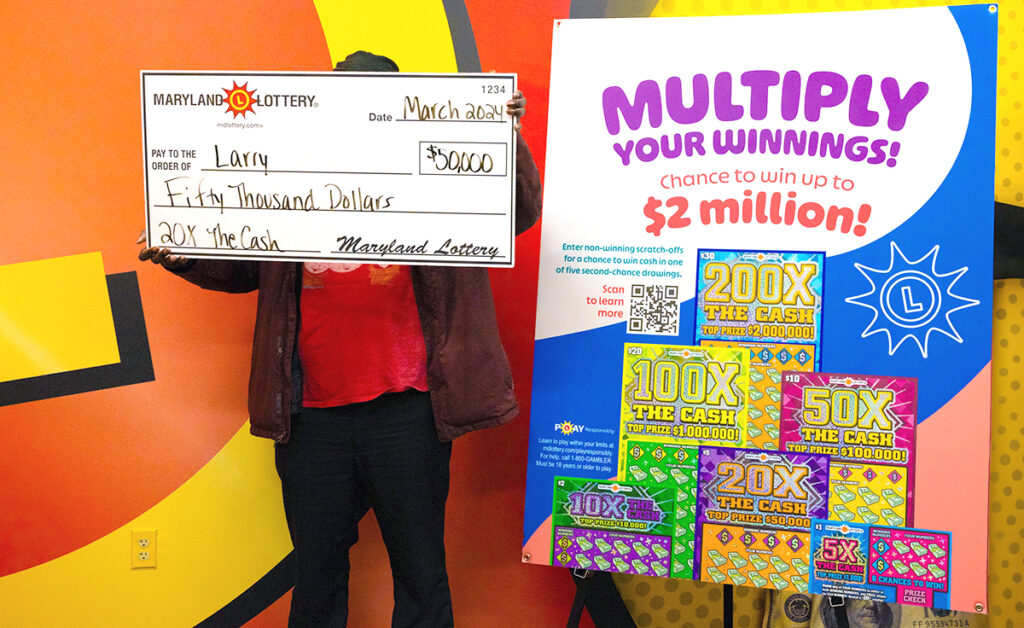 Beach Vacation on Horizon for 50,000 Oxon Hill Scratchoff Winner Maryland Lottery