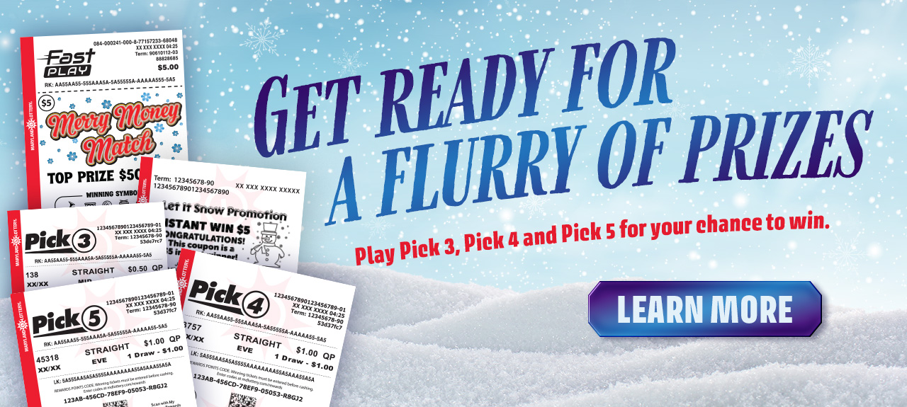 50,000Winning Powerball Ticket Sold in Allegany County Maryland Lottery