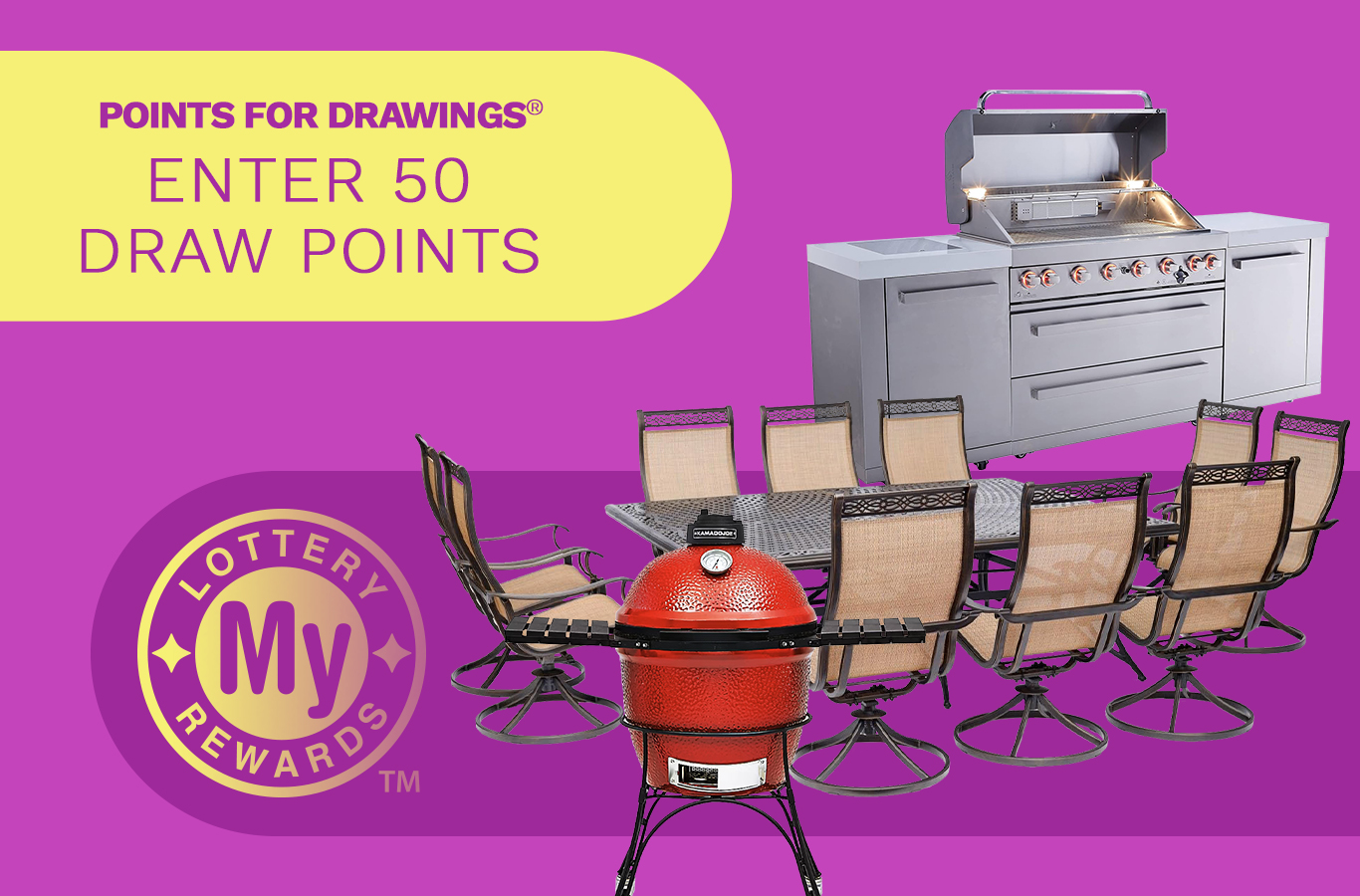 Here's your chance to win an Outdoor Kitchen Package! Enter by Monday, April 6th.