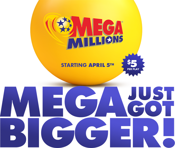 mega millions just got bigger! $5 per play starting april 5th