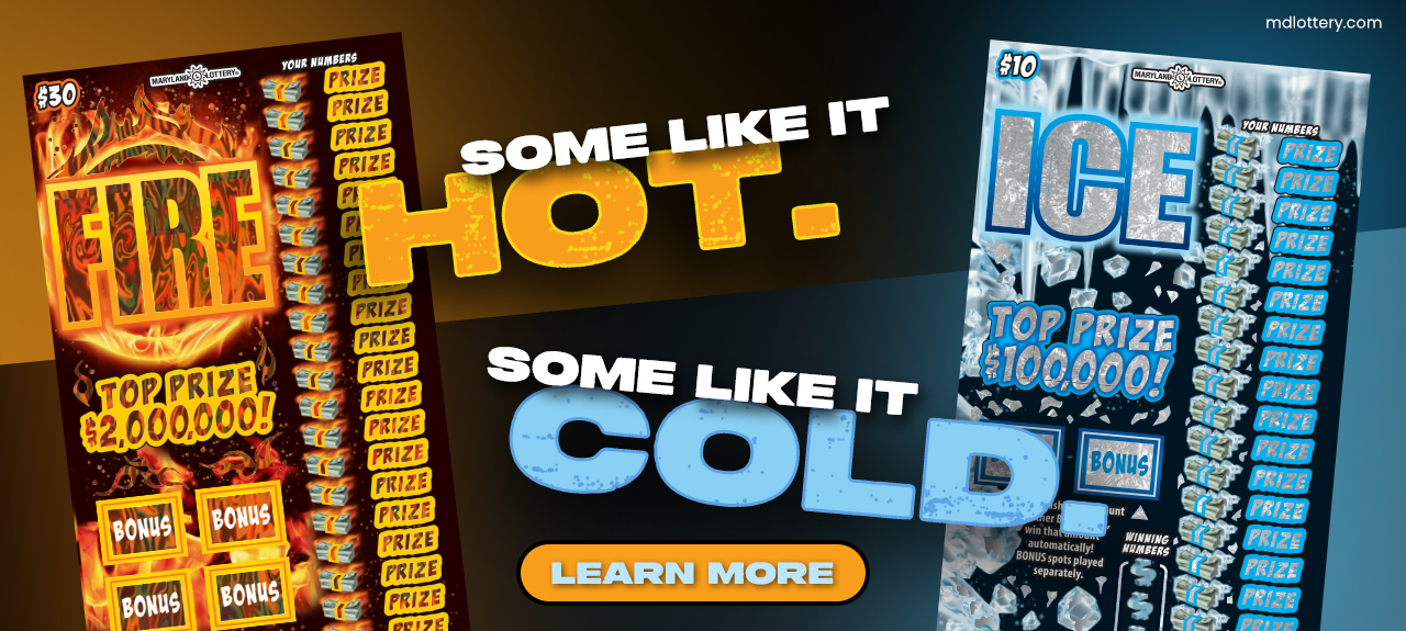 Some like it hot, some like it cold. Learn more about new fire and ice scratch offs.