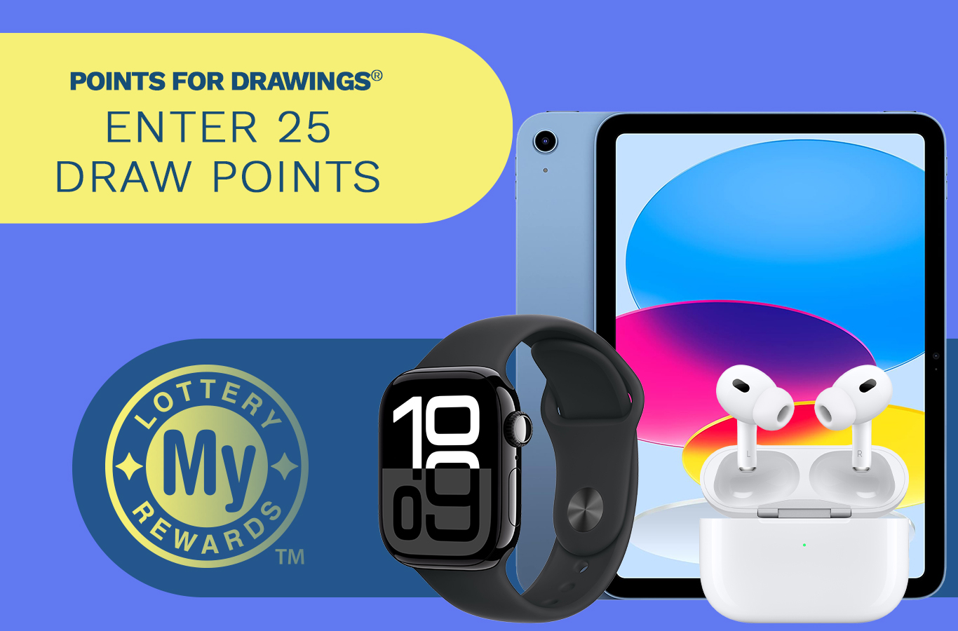 Here's your chance to win an Apple® Tech Bundle! Enter by Monday, May 19th.