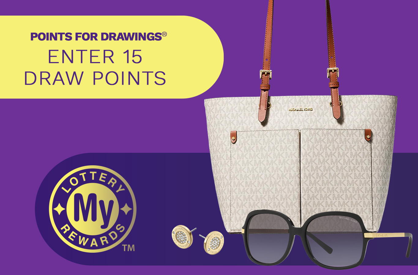 Here's your chance to win a Michael Kors® Bundle! Enter by Sunday, June 1st.