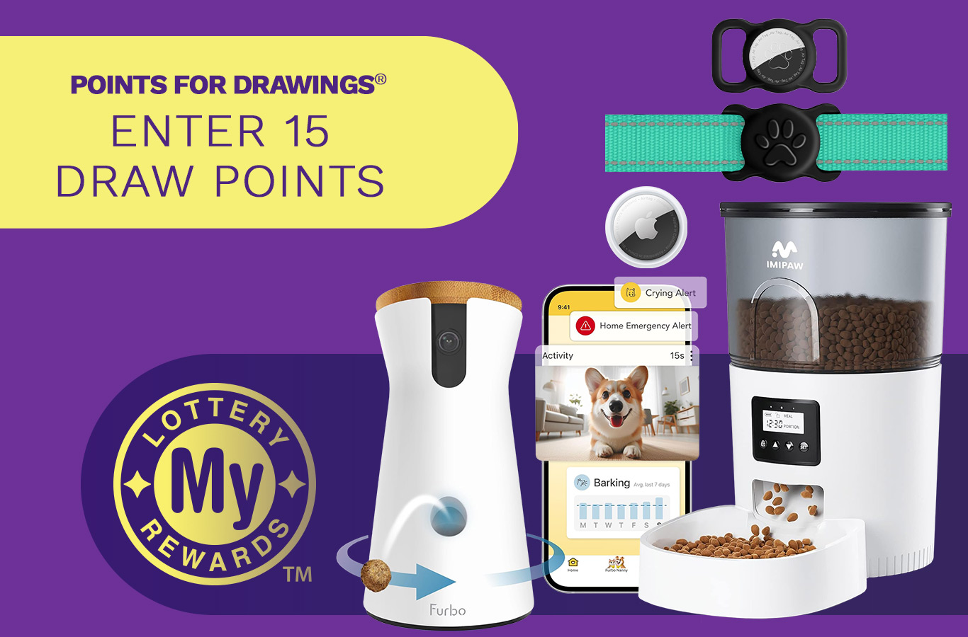 Here's your chance to win a Tech for Pets Bundle! Enter by Tuesday, July 1st.