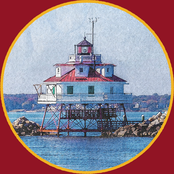 watercolor of lighthouse