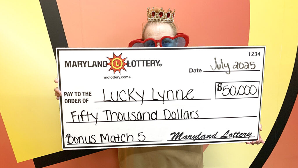 “Lucky Lynne” from Essex added a few extra combinations to her regular Bonus Match 5 bet and won $50,000.