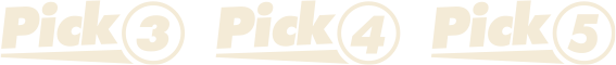 pick 3 4 5 logos