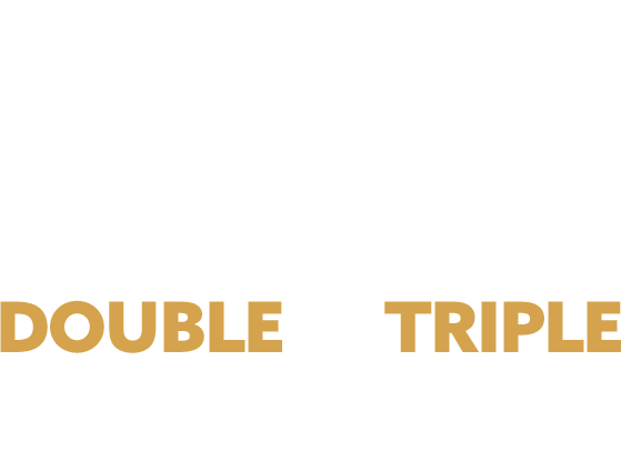 keno sprinkler - double or triple all the way.