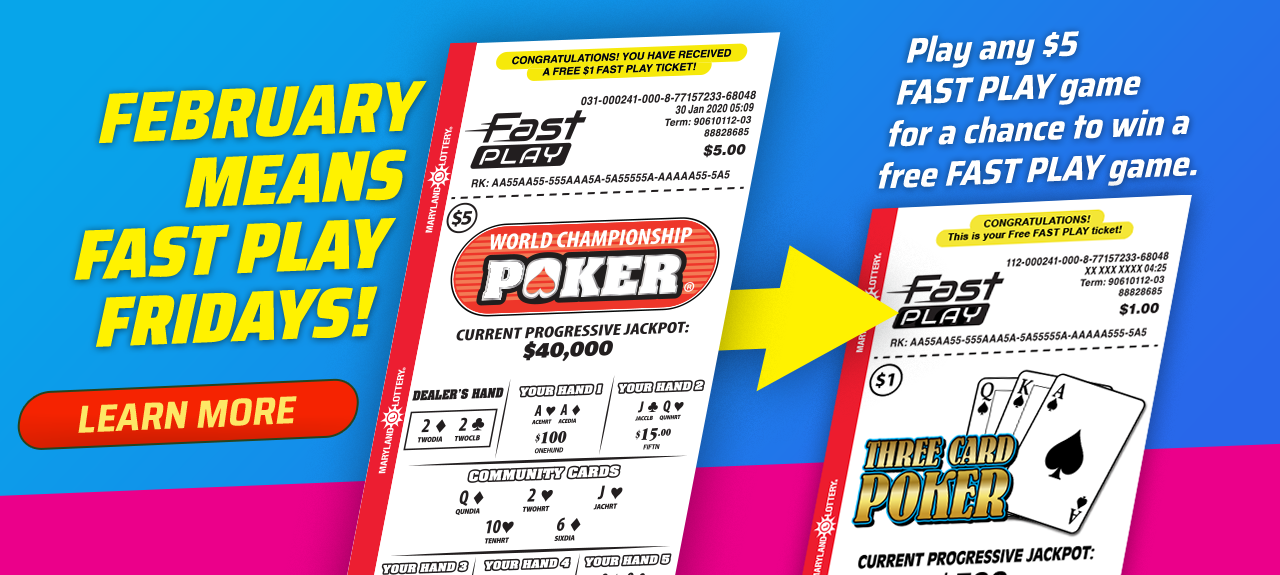 February means Fast Play Fridays! Learn more