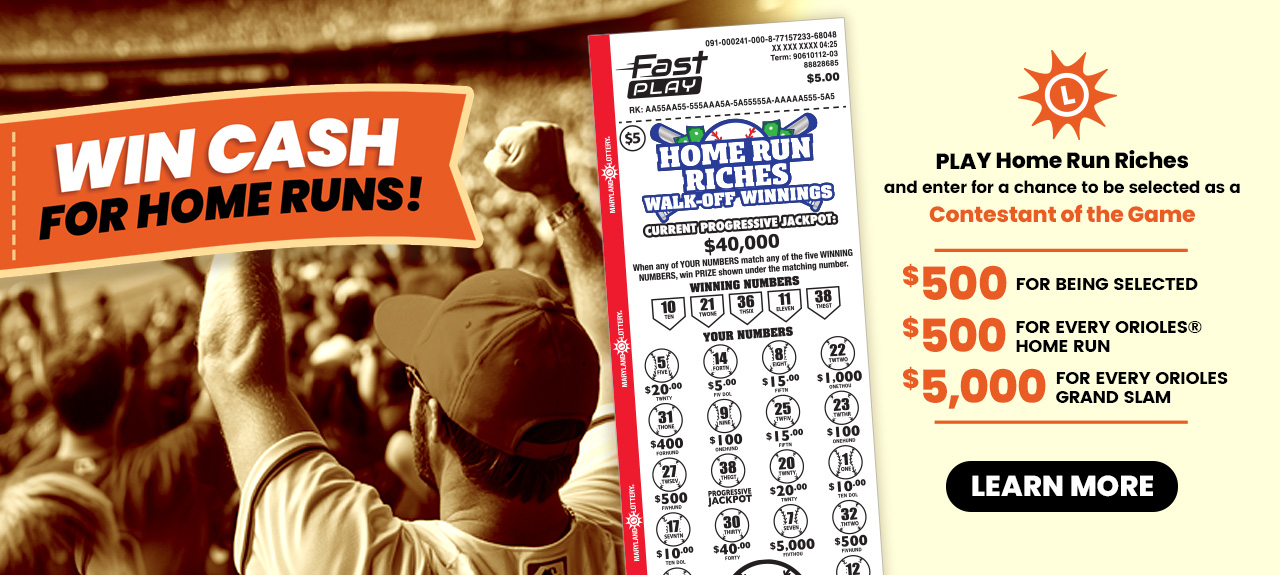 Win cash for home runs with home run riches walk off winnings fast play. Learn more