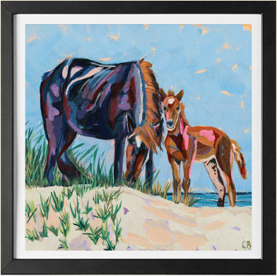 Courtney Bindl's winning art piece