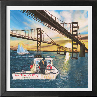 Kevin Richardson's winning art piece