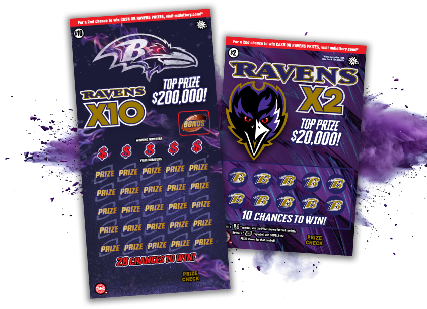 ravens scratch off tickets
