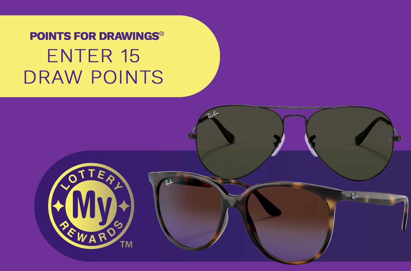 Here's your chance to win a Ray-Ban® Sunglasses Duo! Enter by Tuesday, August 11.