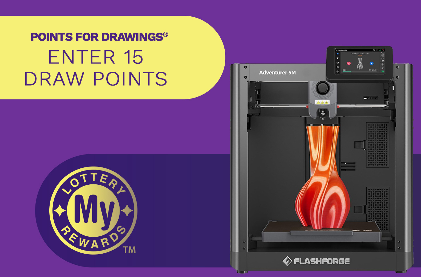 Here's your chance to win a 3D Printer! Enter by Tuesday, September 8.