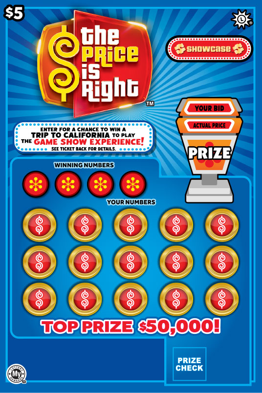 price is right scratch off ticket