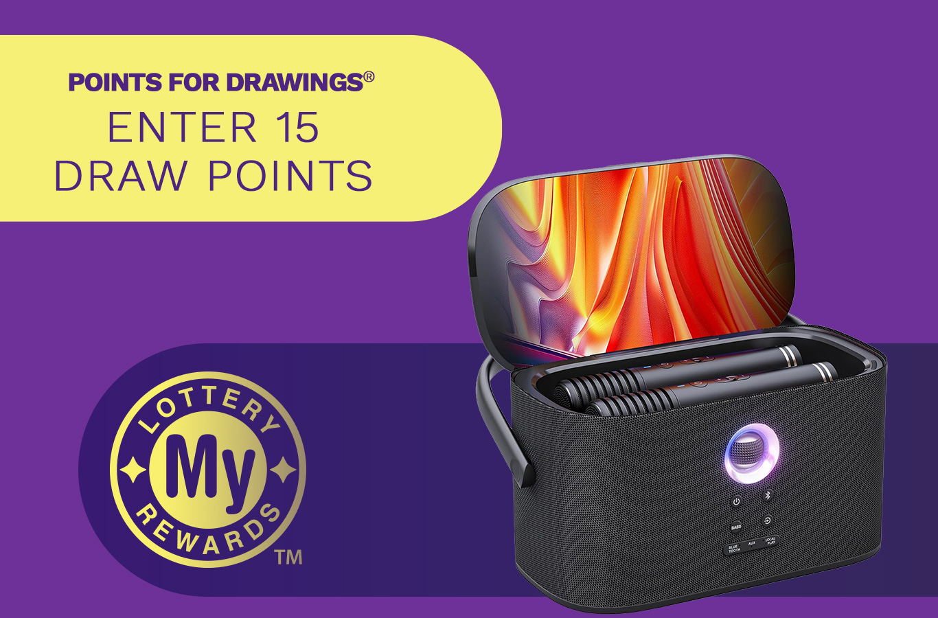 Here's your chance to win a Karaoke Machine! Enter by Wednesday, November 4.