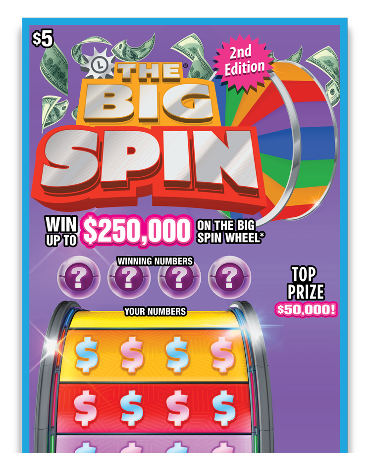 the big spin ticket art